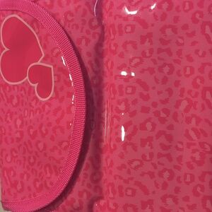 Pink Leopard Print Roll and Go Organizer